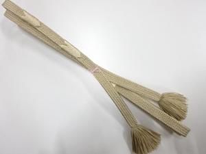 未使用品　正絹　撚り房　手組帯締め